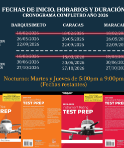 Alternative view of Curso de piloto comercial y habilitación en vuelo instrumental- 2026
