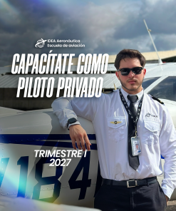 Curso de piloto privado 2027 trimestre I - OFERTA FLASH