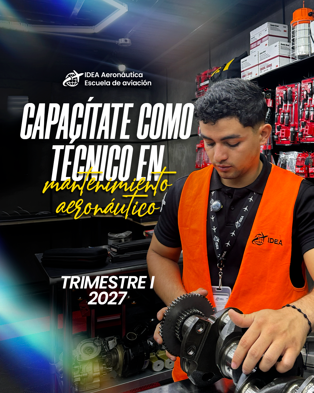 Curso de técnico en mantenimiento aeronáutico 2027-Trimestre I